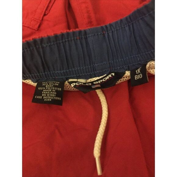 Polo Sport Men Swim Trunks Vintage 90s‎ - Picture 3 of 7